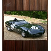 Металлическая табличка Lister-Jaguar Costin Roadster